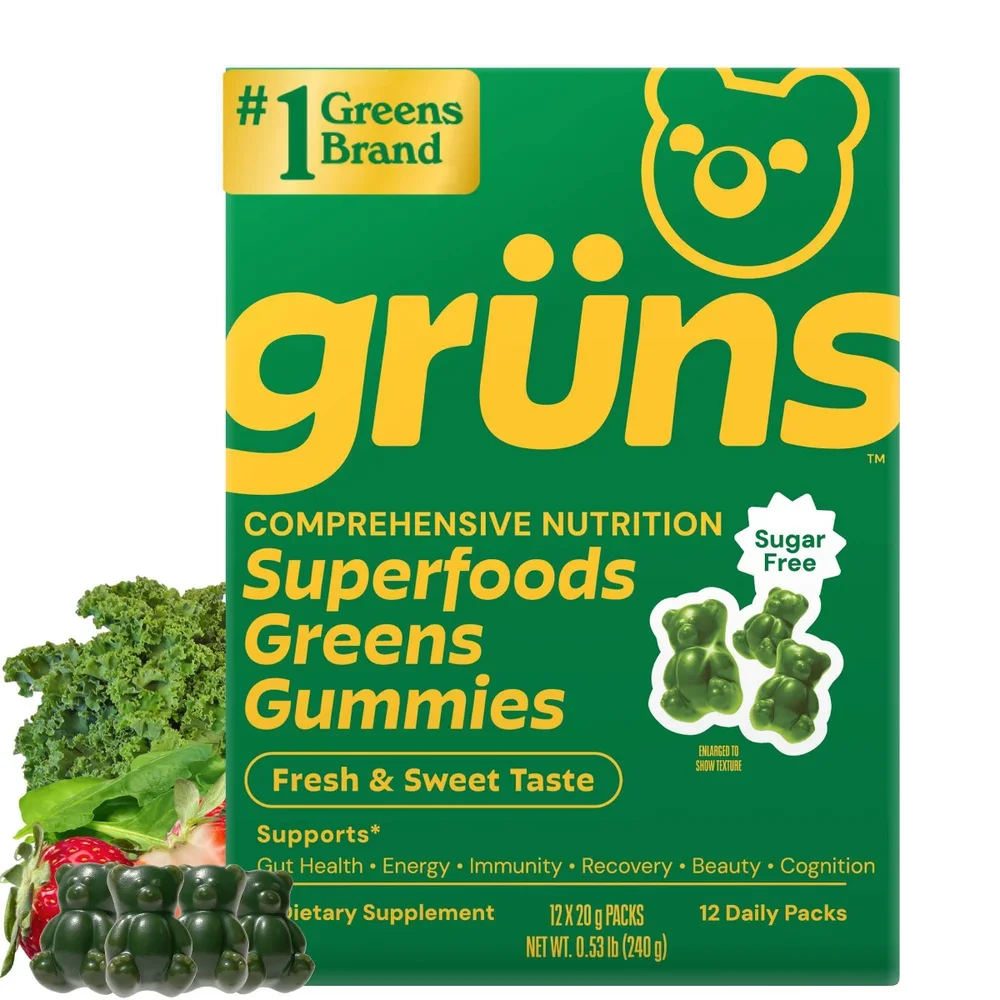 Adult Sugar Free Superfoods Greens Gummies
