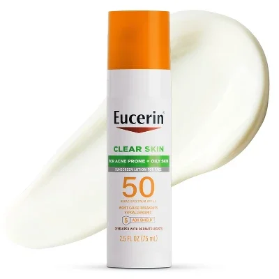 Eucerin Face Clear Skin Sunscreen Lotion