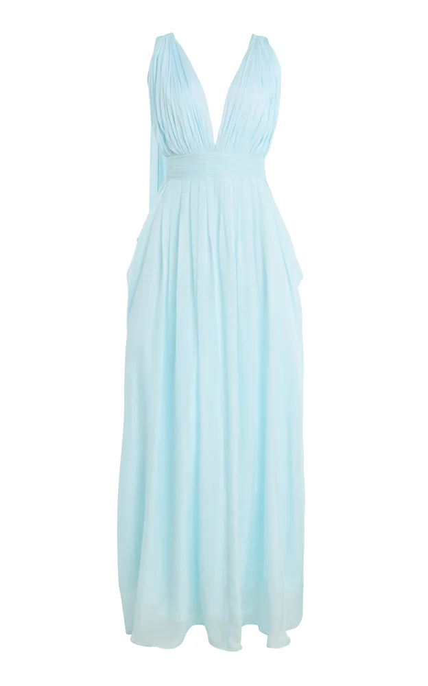 The Sabrina Silk-Chiffon Dress