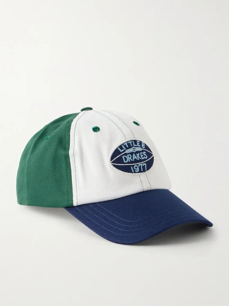 Logo-Embroidered Cotton-Twill Baseball Cap