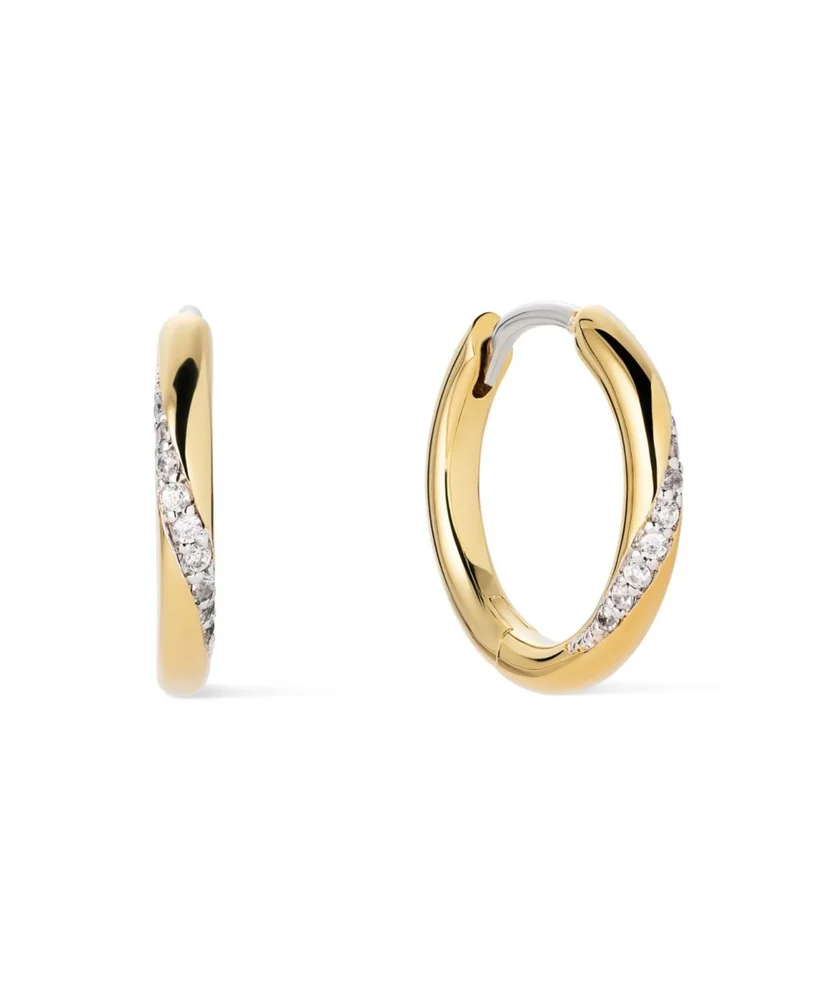 Kira Slim Hoop Earrings