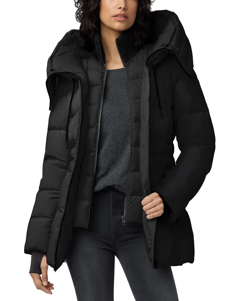 June Novo Down Hooded Coat