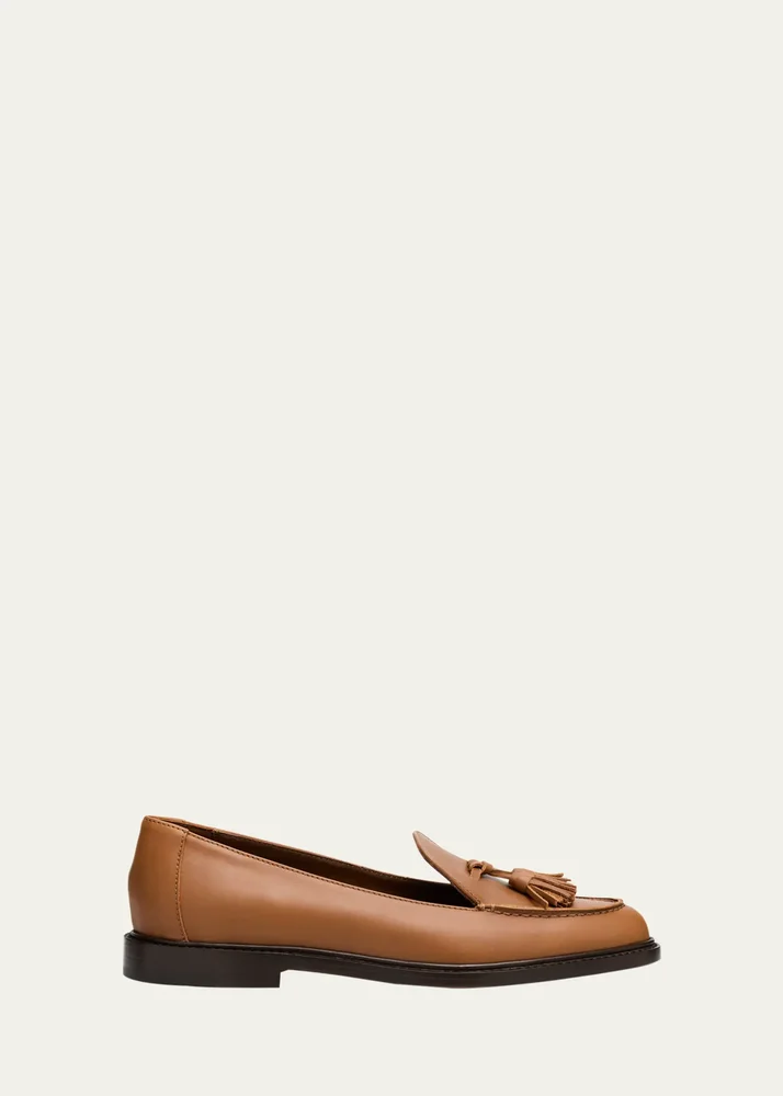 Bucky Leather Loafers