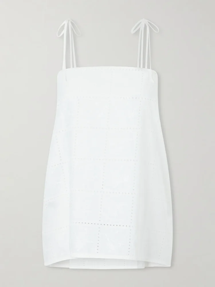 Mora broderie anglaise tank