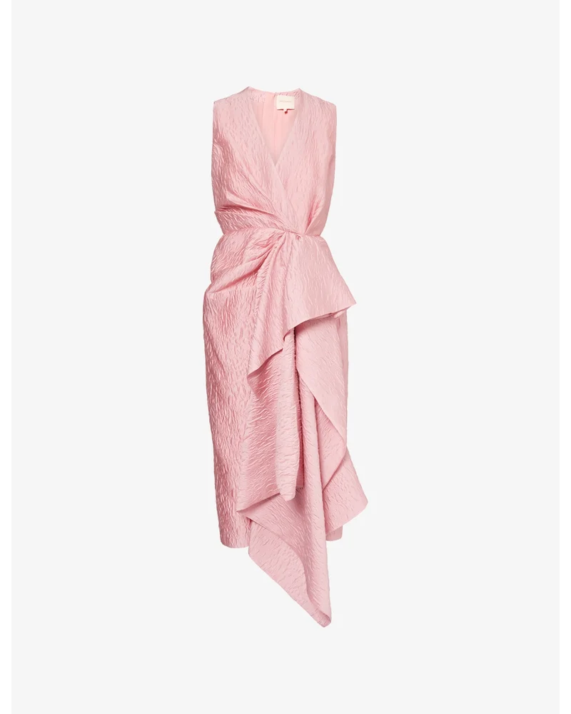 Capsule Esra Cloqué Woven Midi Dress
