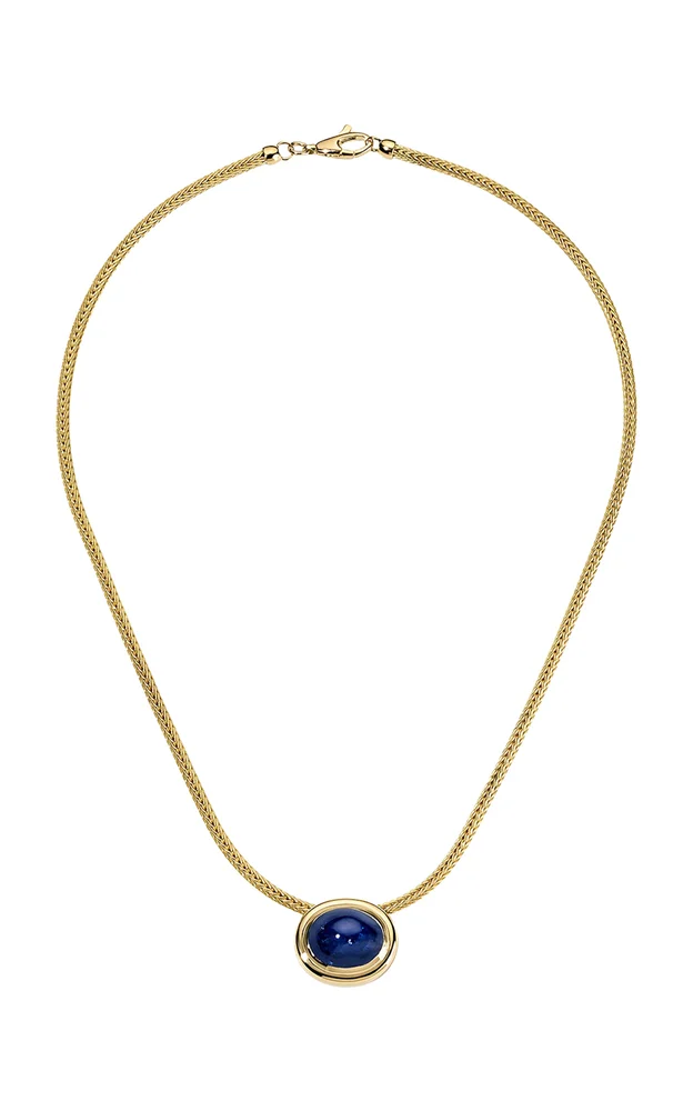 One-Of-A-Kind Josephine 18K Yellow Gold Sapphire Necklace