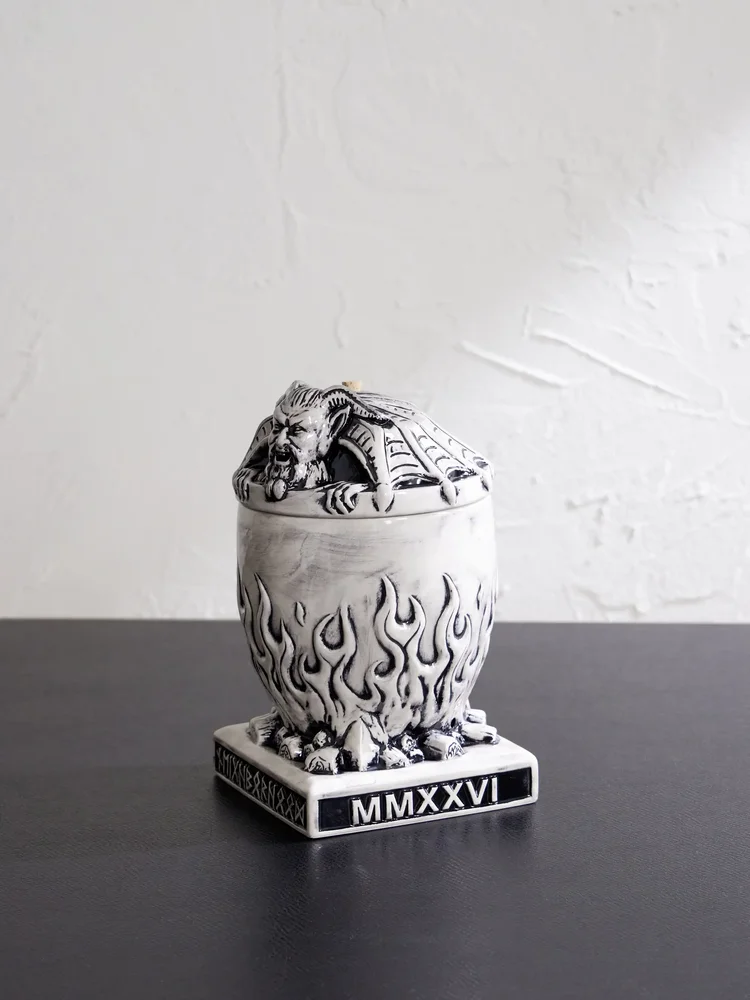 Cauldron Ceramic Incense Burner