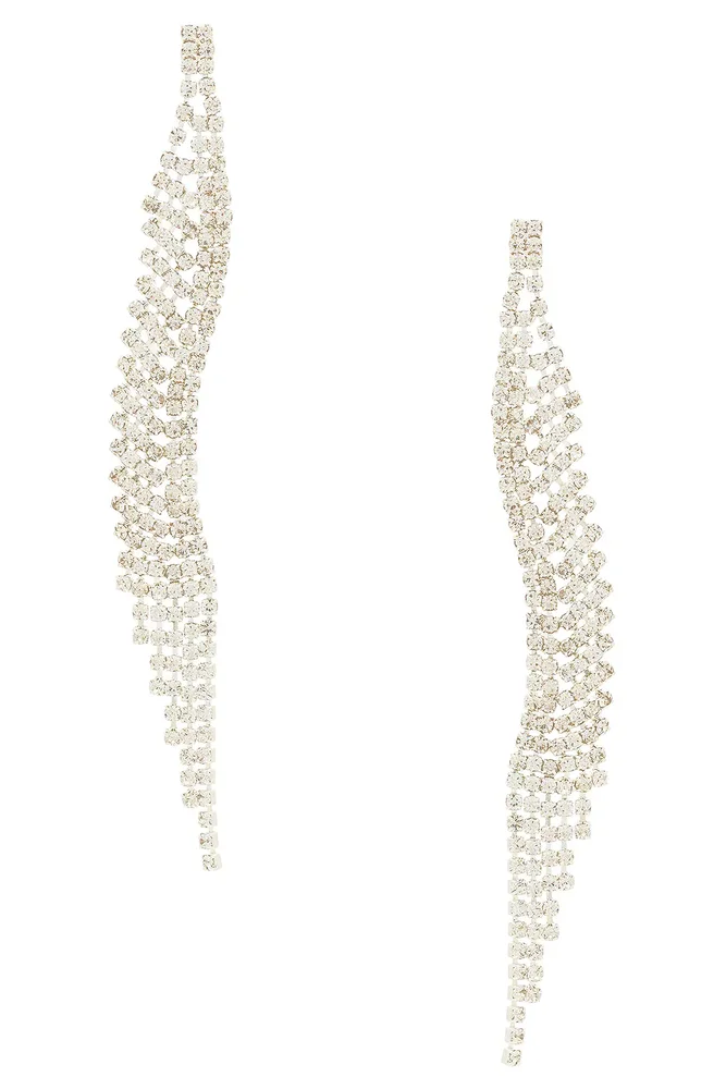 Curved Dangle Earring