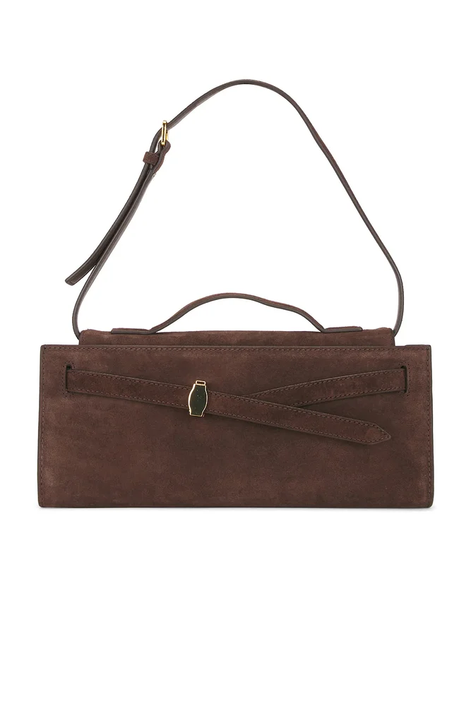 Suede Dash Clutch