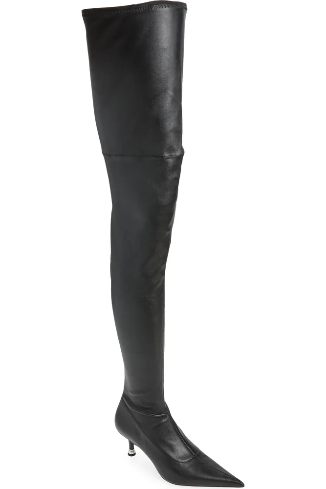 Fei Thigh High Leather Boot