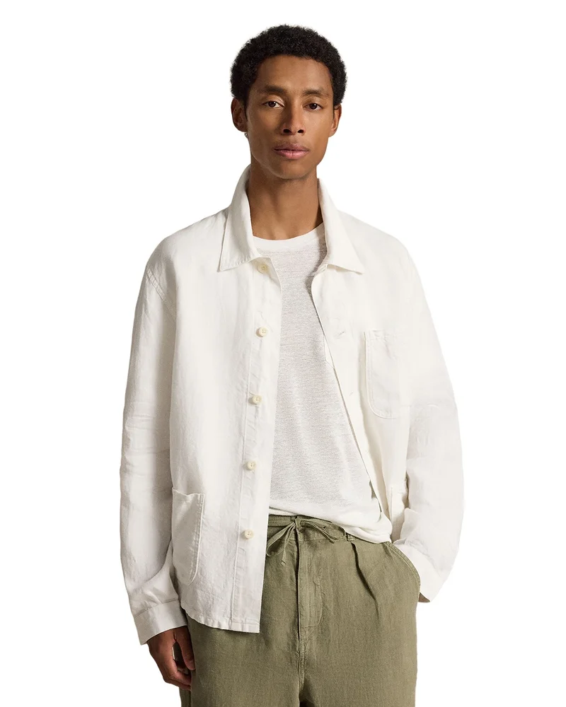 Linen Utility Jacket