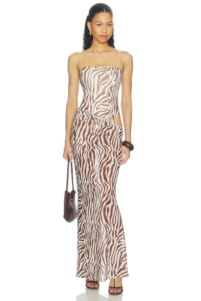 Kensington Strapless Maxi Dress