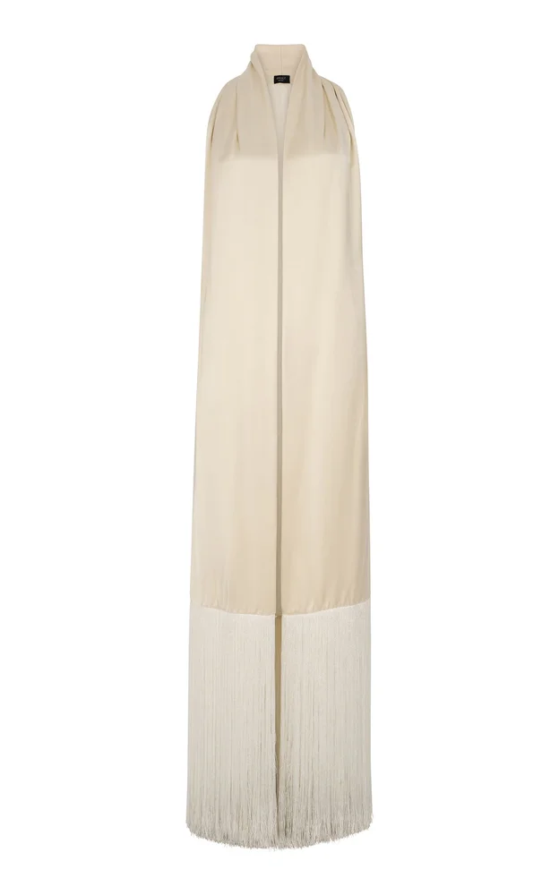 Elongated Fringed Jacket