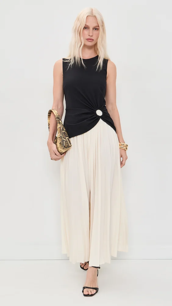 Cori Pleated Dress