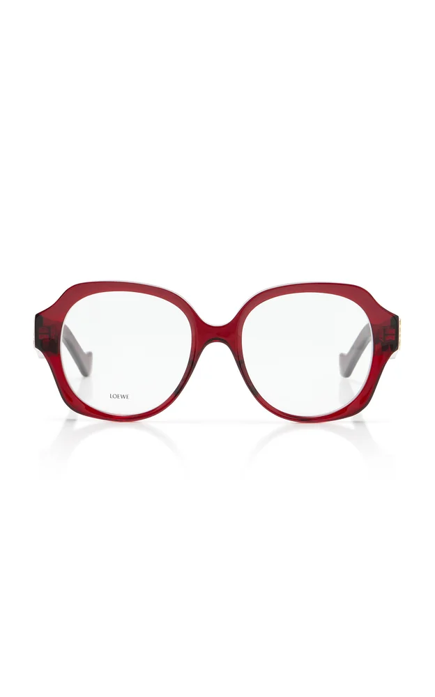 Anagram Square-Frame Acetate Optical Glasses