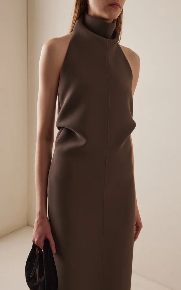Roxanne Crepe Maxi Dress