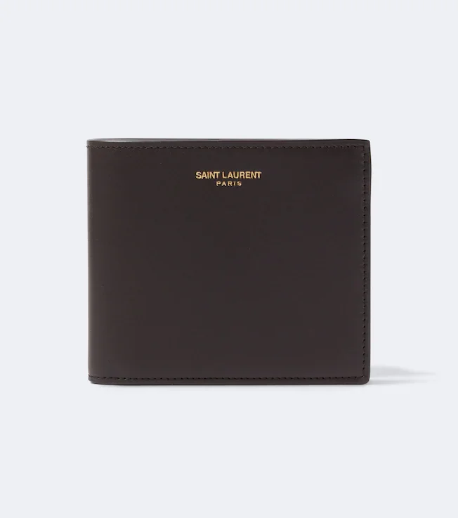 Leather bifold wallet