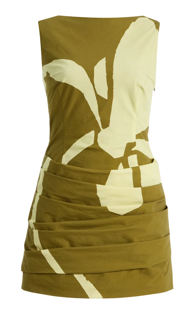 Exclusive Phoebe Pleated Mini Dress