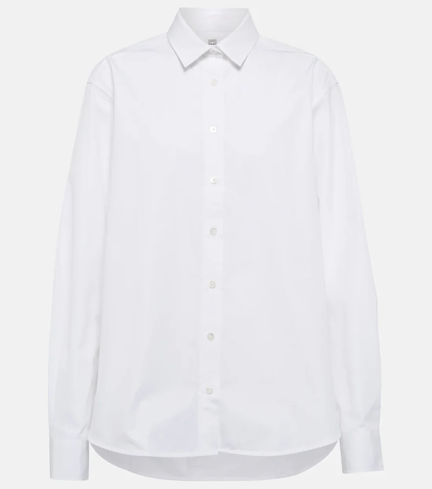 Cotton poplin shirt