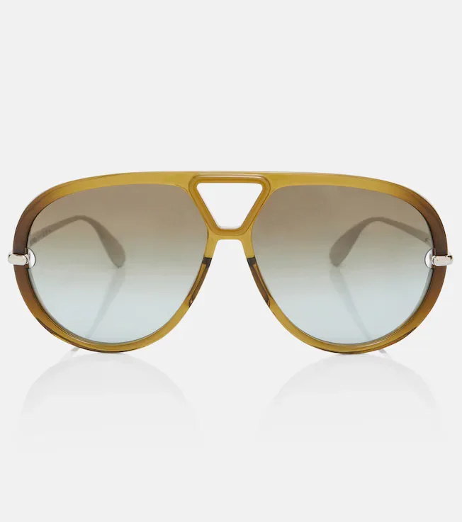 Drop aviator sunglasses