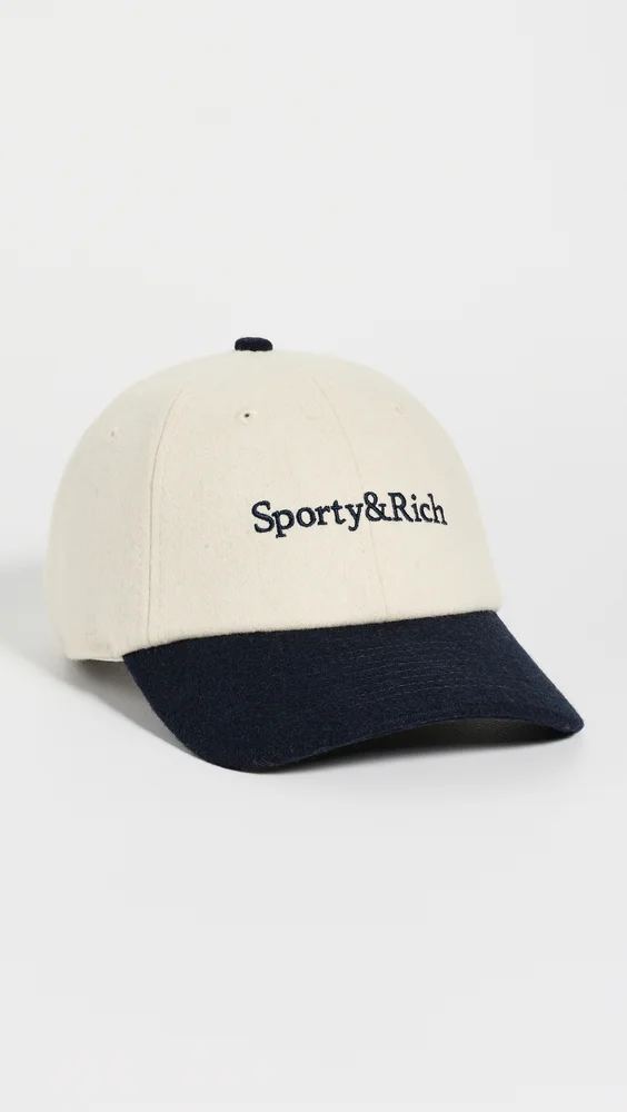 Serif Logo Wool Hat