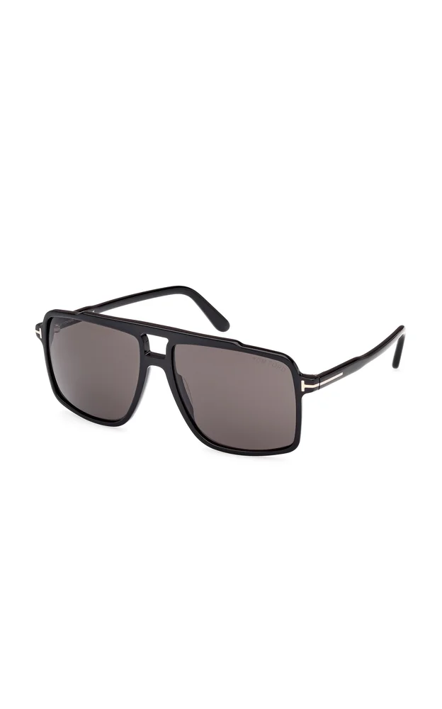 Kemp Square-Frame Acetate Sunglasses