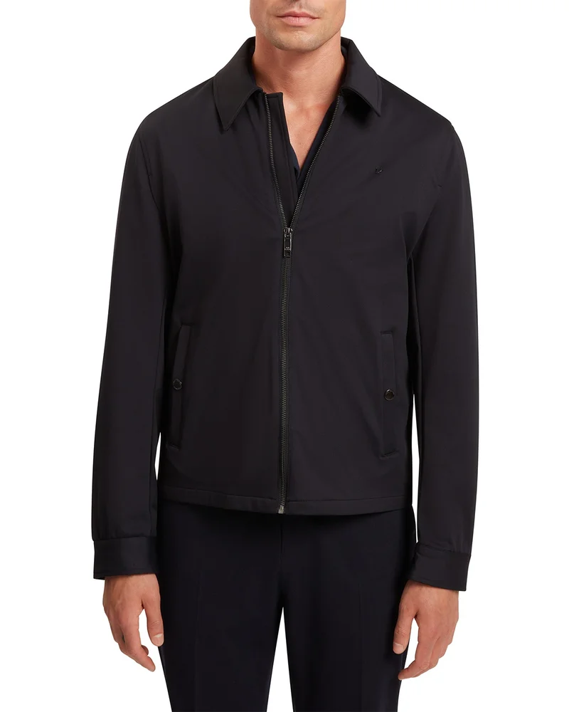 Wettin Soft Shell Fleece Harrington Jacket