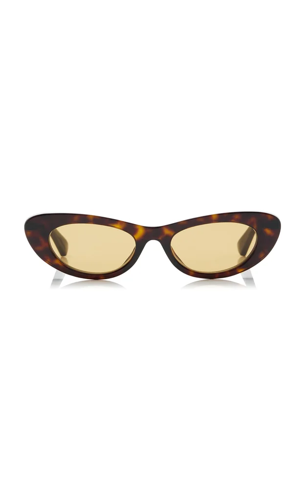 Cat-Eye Acetate Sunglasses