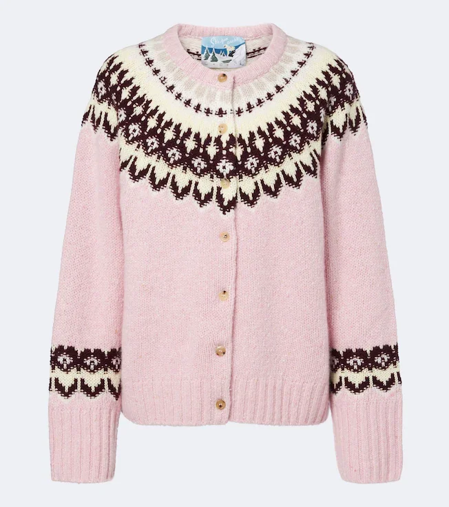 Loze Fair Isle cashmere cardigan