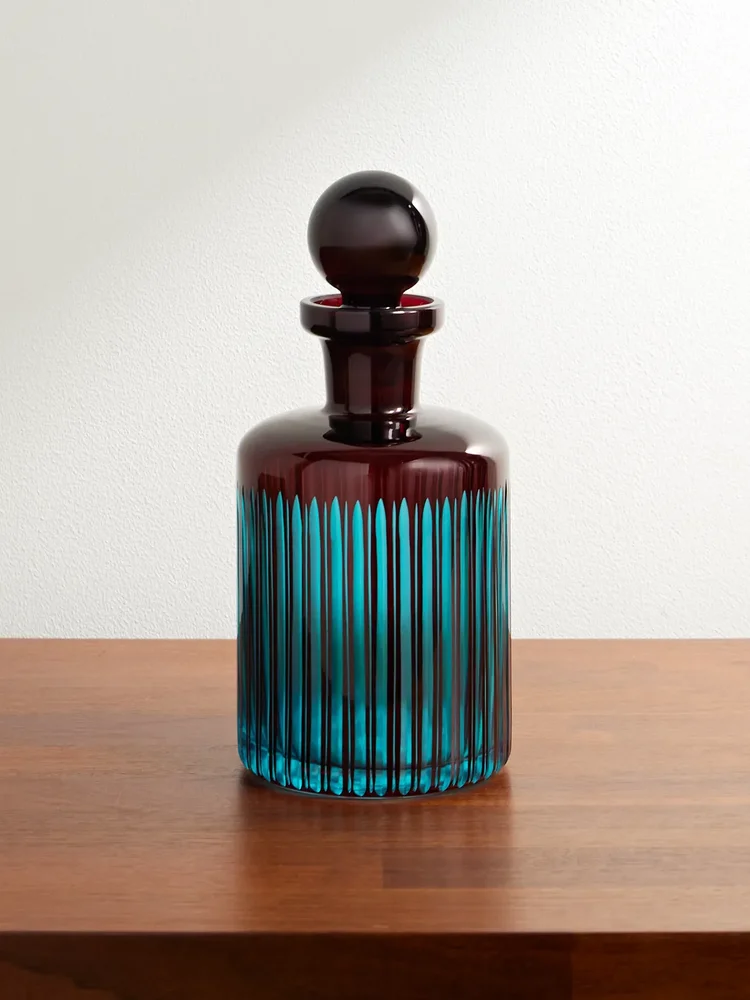 Prism Glass Decanter