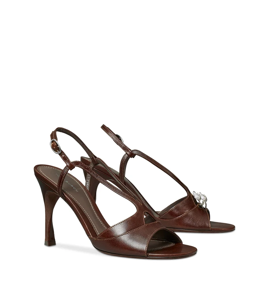 Twisted Heel Sandals