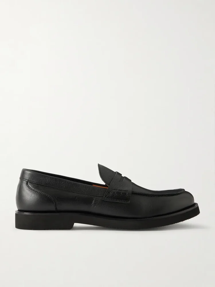 College Leather Penny Loafers
