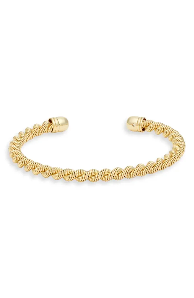 Twisted Flexible Cuff Bracelet