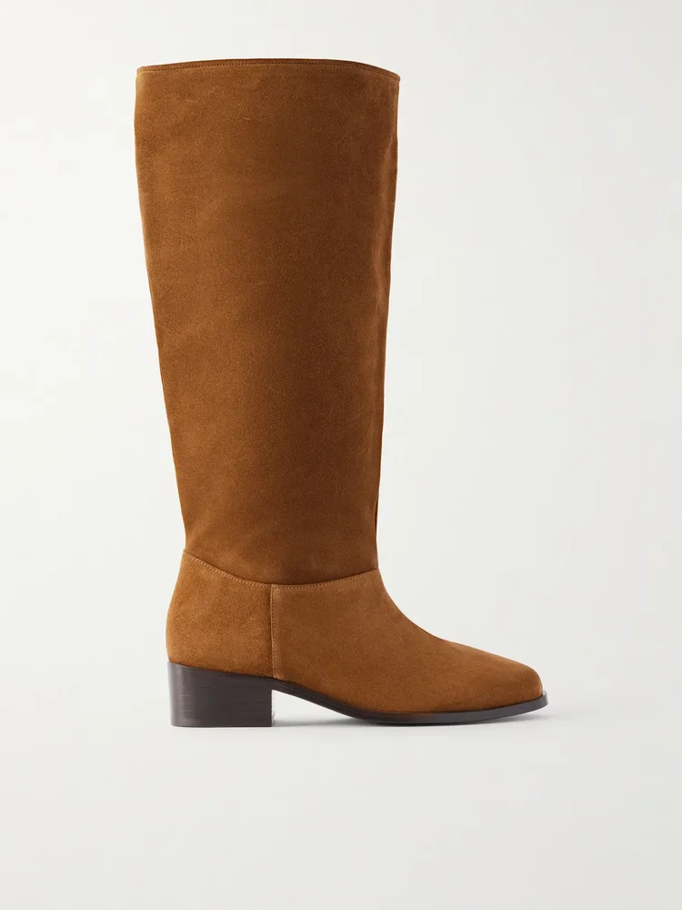 Indie Slouch suede knee boots