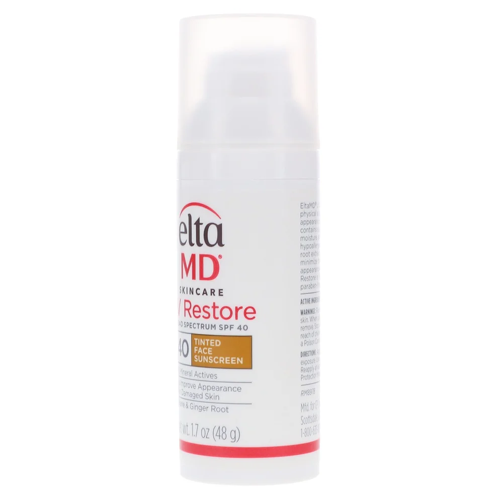 UV Restore Broad Spectrum SPF 40 Tinted Face Sunscreen