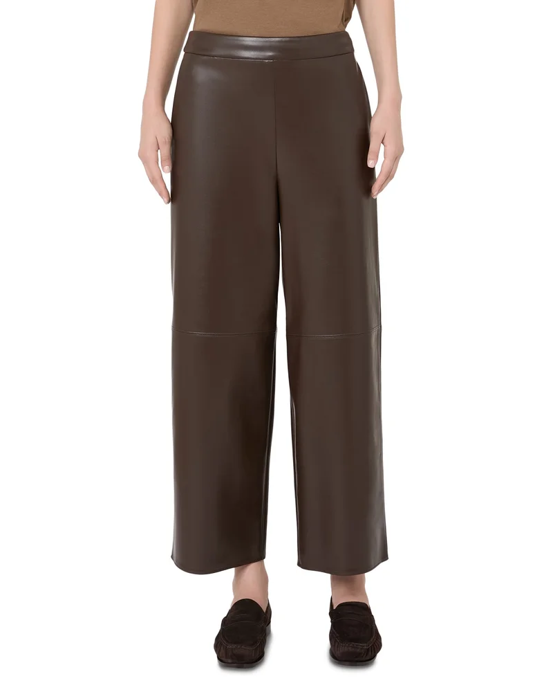 Smmamati Faux Leather Pants