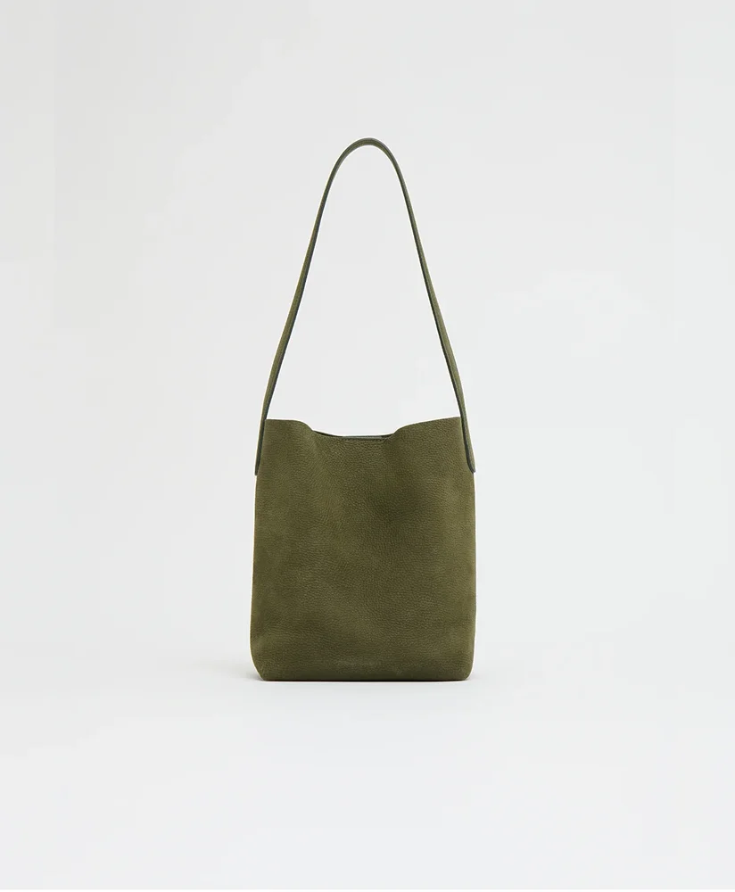 Small Everyday Cabas, Algae Nubuck