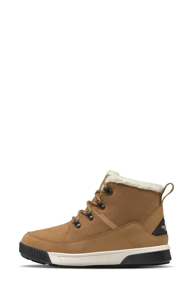 Sierra Luxe Waterproof Mid Top Boot with Faux Shearling Trim