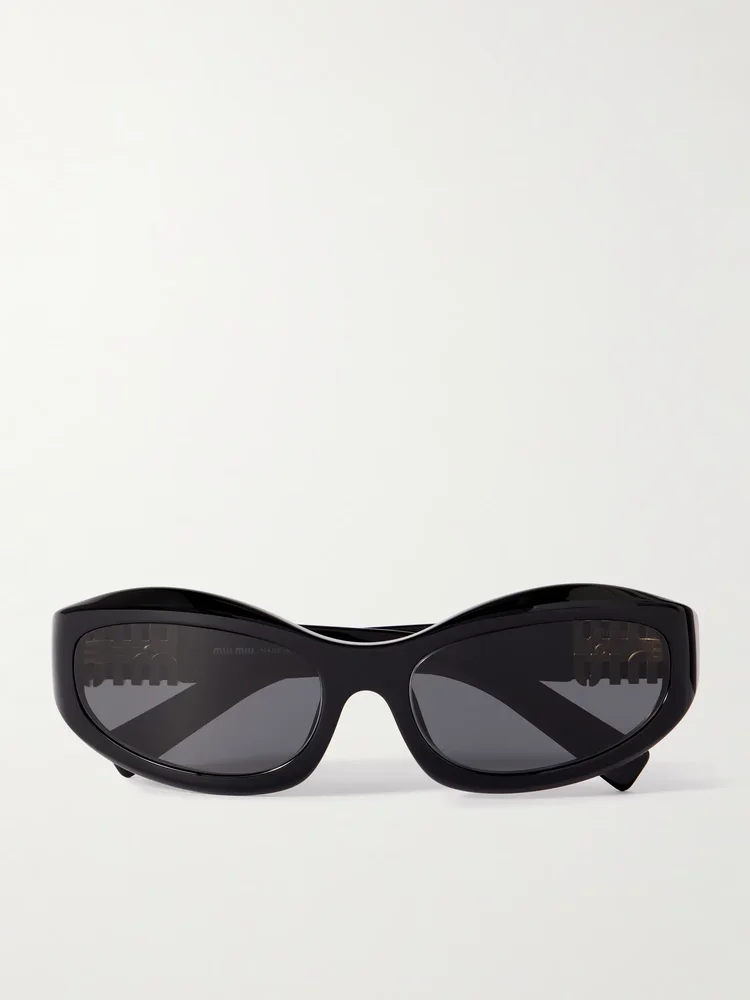 Glimpse D-frame acetate sunglasses