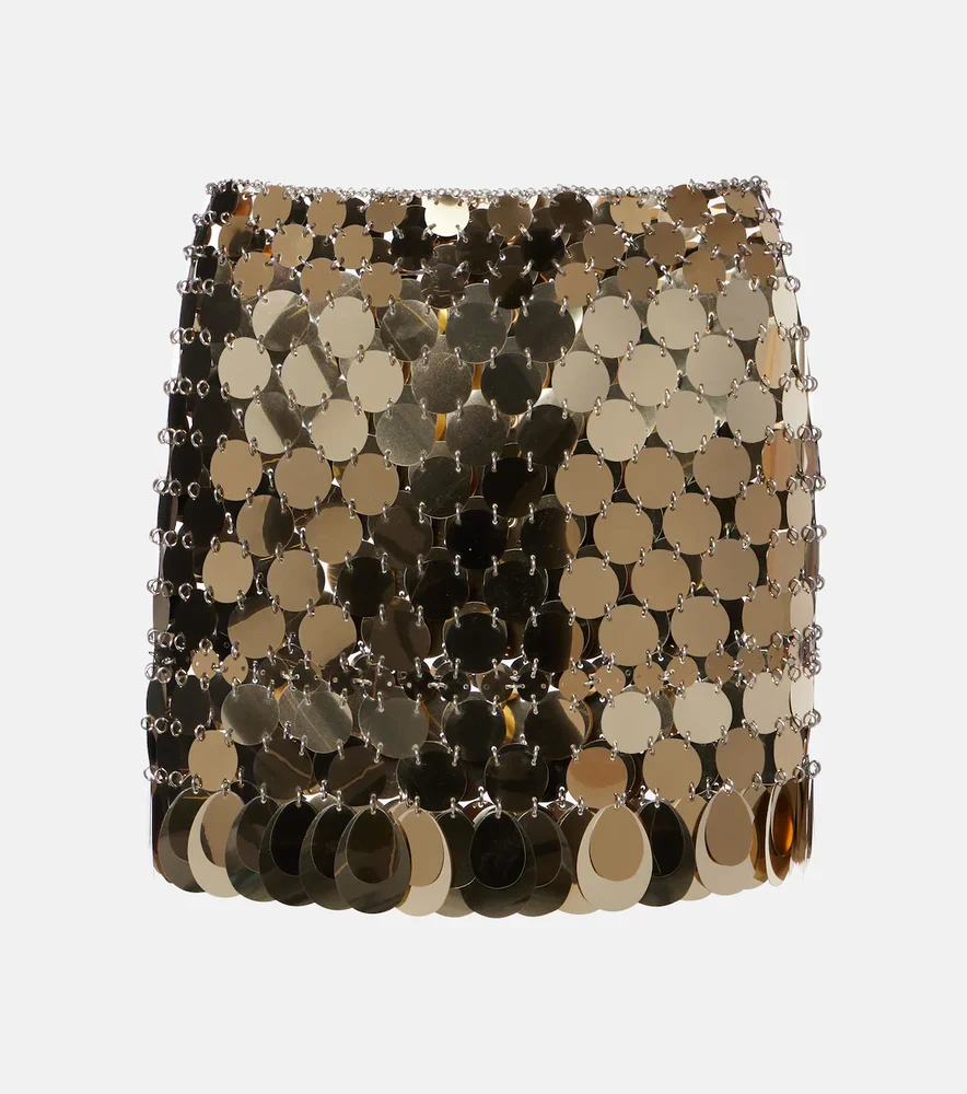 Sequined Miniskirt