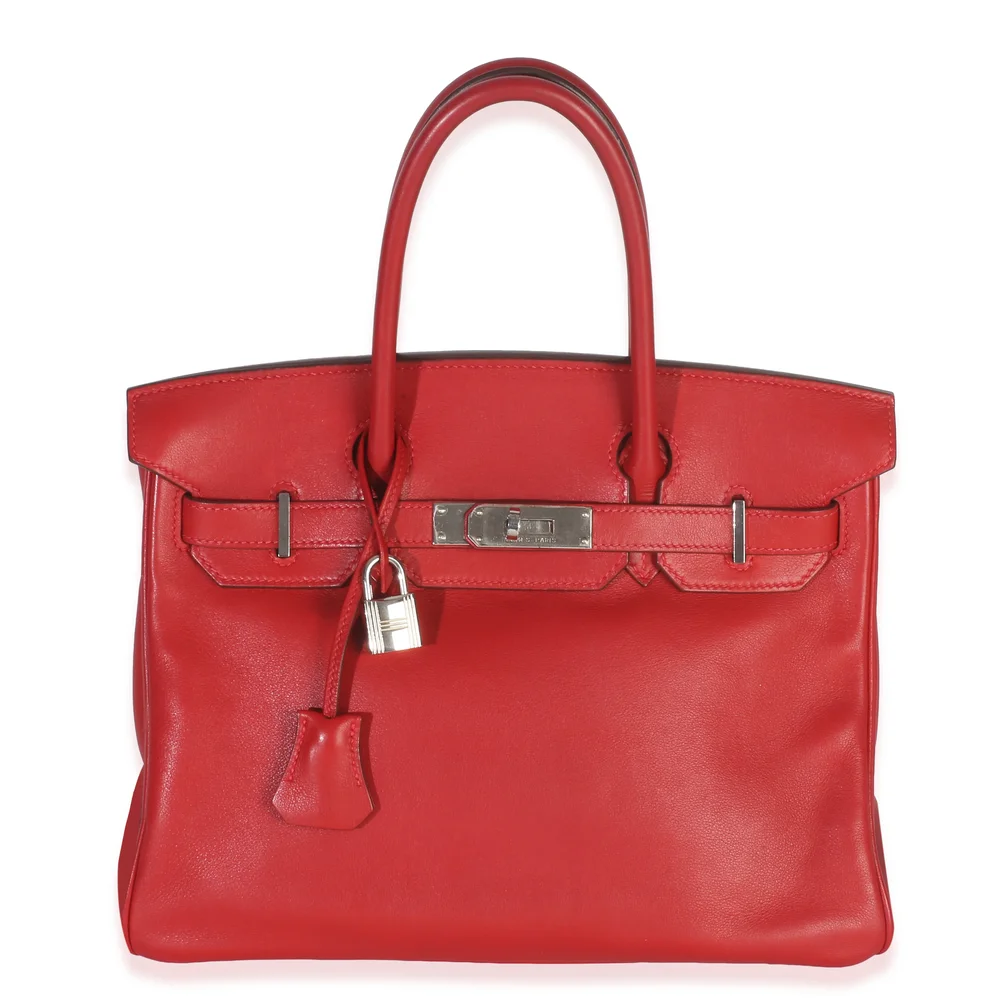 Swift Birkin 30 in Rouge Casaque