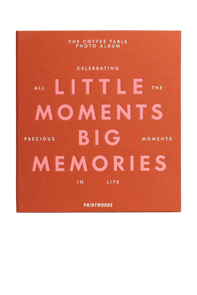 Little Moments Big Memories Photo Album