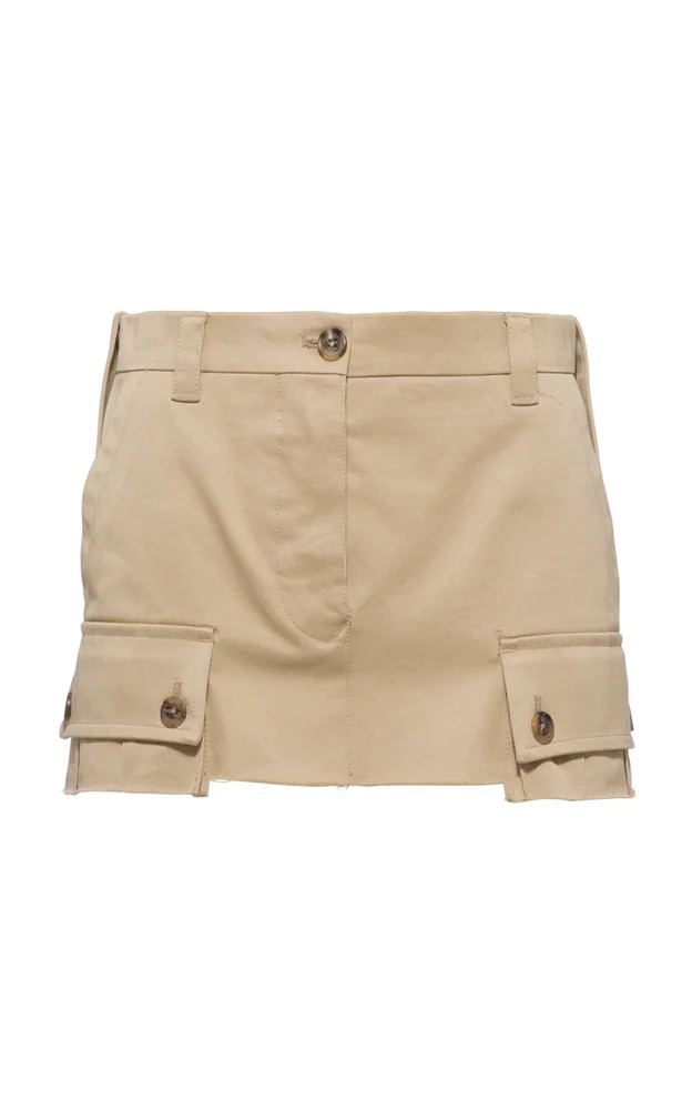 Chino Mini Skirt