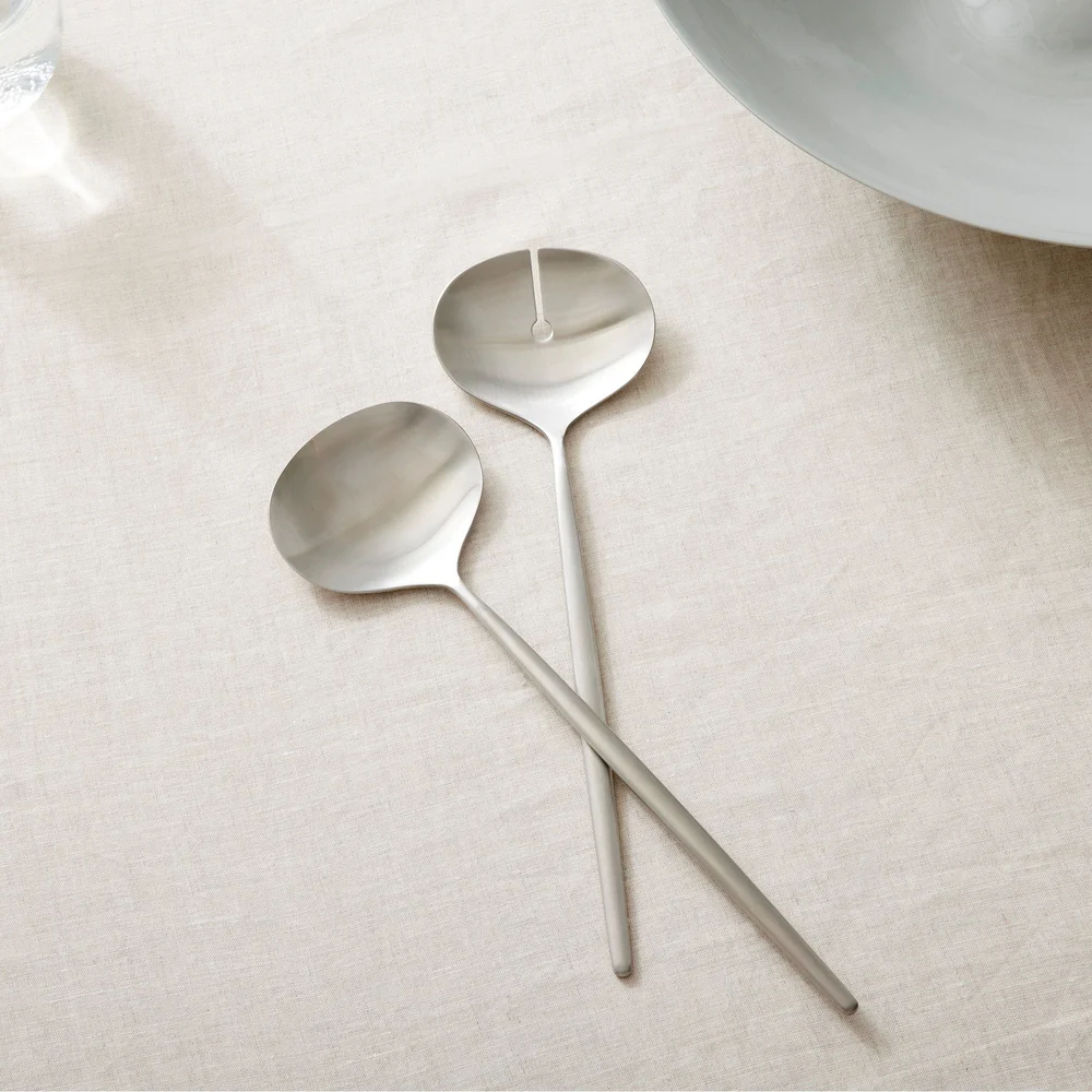 Sidney Stainless Steel Serving Utensils (Set of 2)