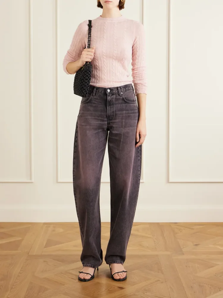 Sey cable-knit alpaca-blend sweater