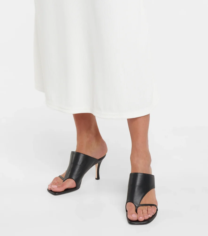 Leather sandals