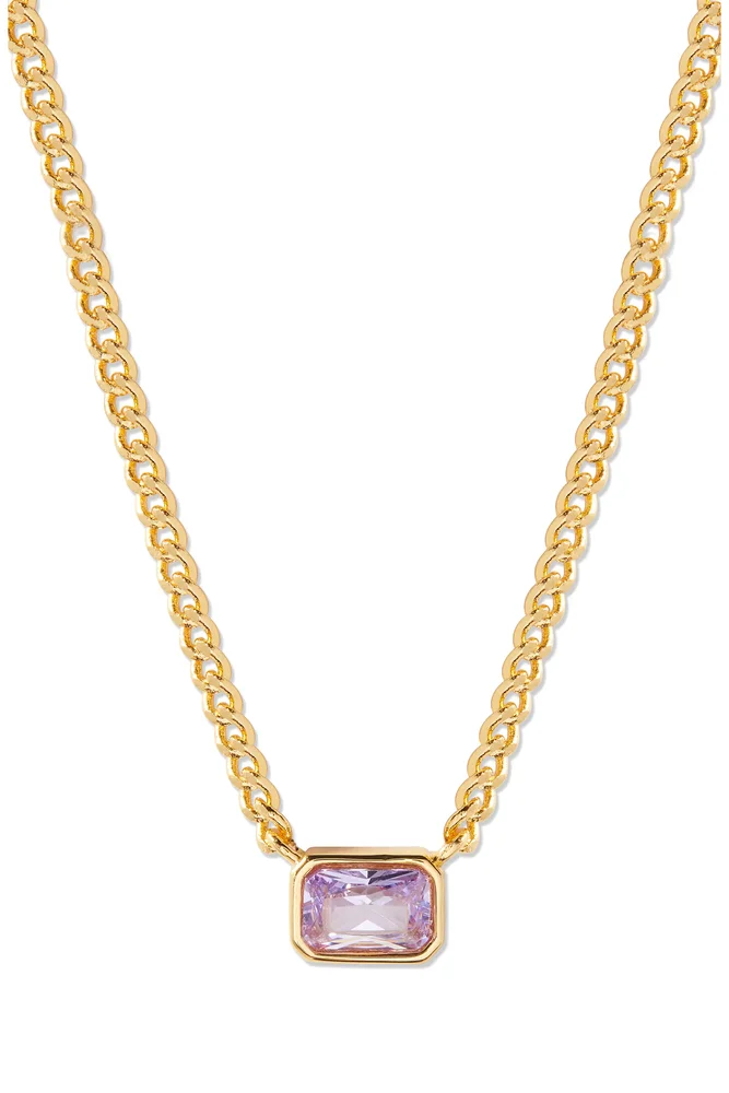 Jane Birthstone Pendant Necklace