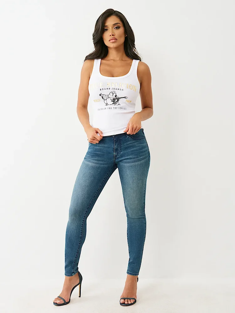 Jennie Mid Rise Curvy Skinny Jean
