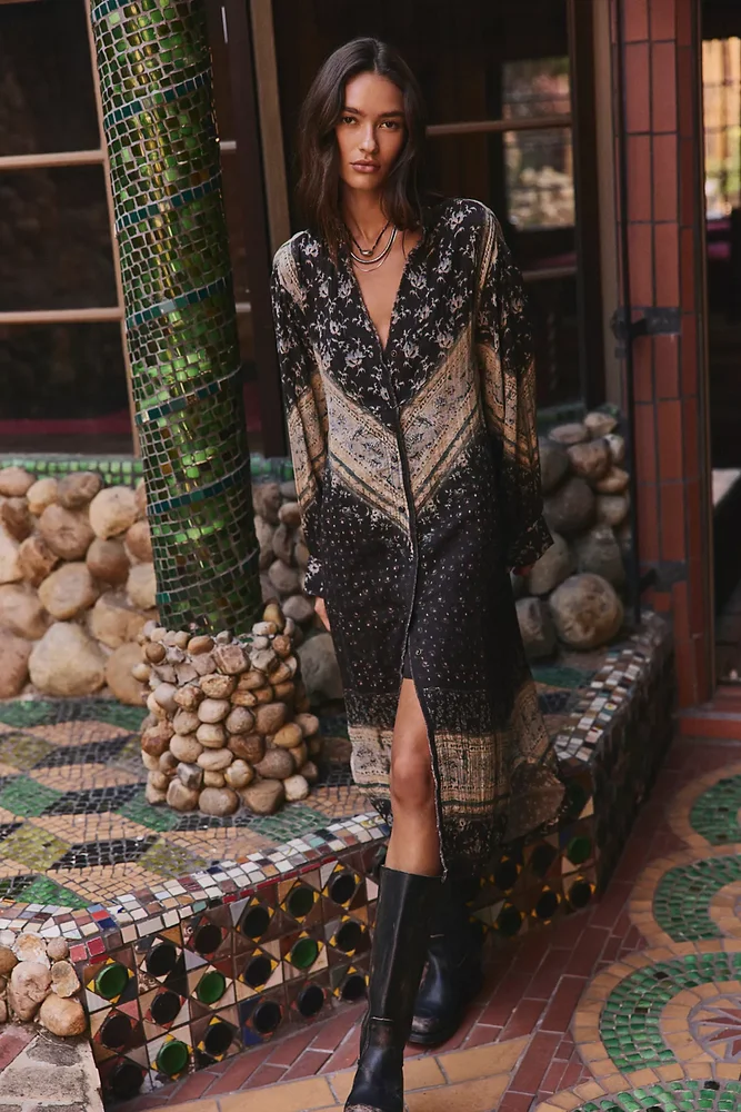 Bandit Daze Midi Shirtdress