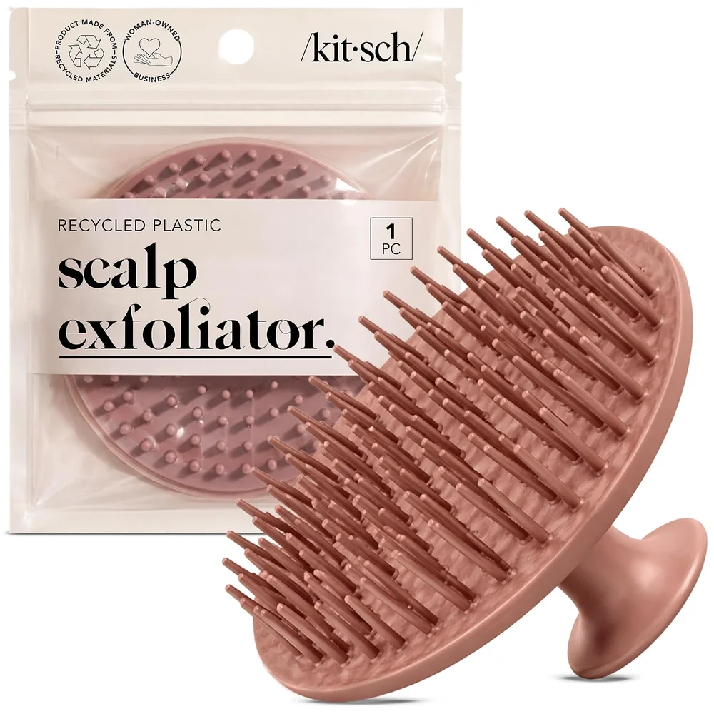 Scalp Massager Shampoo Brush in Terracotta